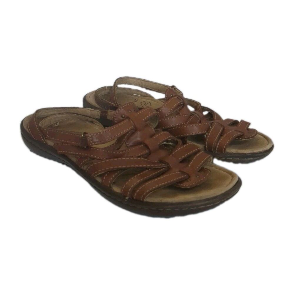 Naturalizer N5 Jamboree Sandals Comfort Brown Strappy Women 9 M